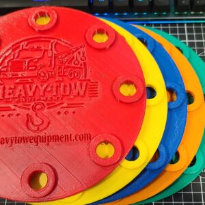 12 Custom Axle Caps 8 bolt whit 5/8″ studs